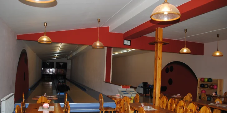 V rámci sportovních aktivit z balíčku si můžete zahrát třeba bowling...