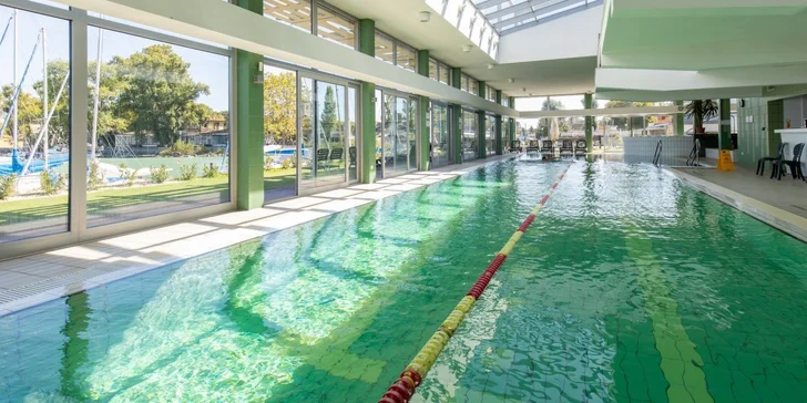 V hoteli sa nachádza panoramatické wellness centrum s rozlohou 1000 m2.