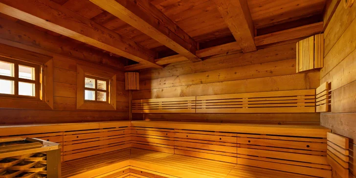 Sauna v apartmánu Executive