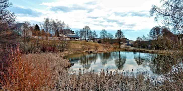 Luxusný 4* pobyt na Vysočine: jedlo, wellness, možnosť masáží aj VIP apartmán s jacuzzi