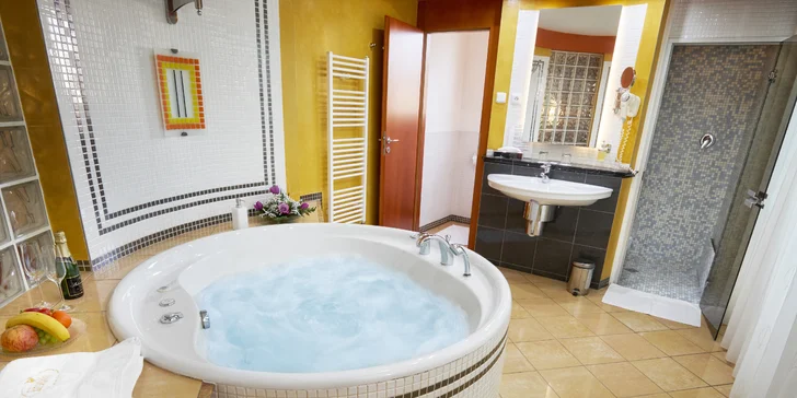 V ceně máte denně i hodinku ve wellness centru. 