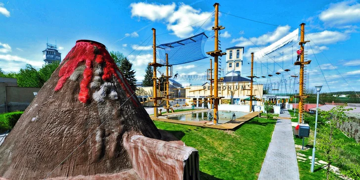 Vstupy do zábavního parku Permonium® a nově otevřeného Duhového světa