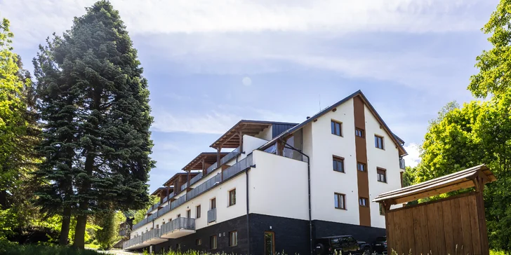 Wellness apartmán Aura najdete ve Vrbně pod Pradědem.