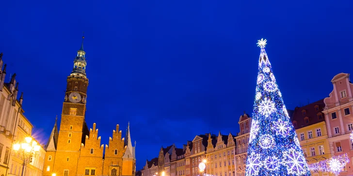 Hlavní Rynek je jedním z největších středověkých náměstí v Evropě.