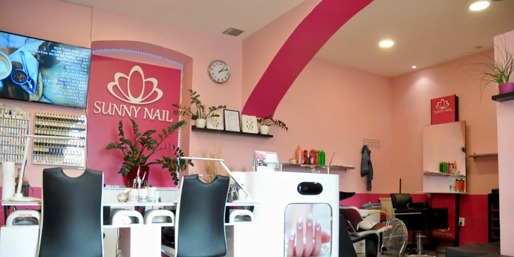 Postarají se o vás v salonu Sunny Nail. 