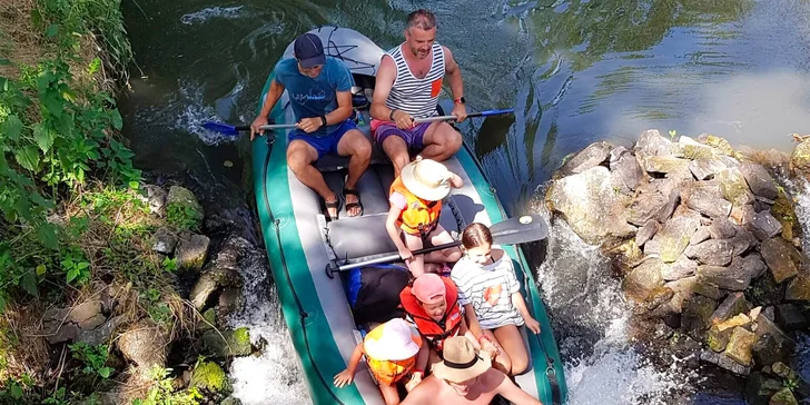 Podle toho, které plavidlo si vyberete, se vás na vodu může vypravit 2–6. 