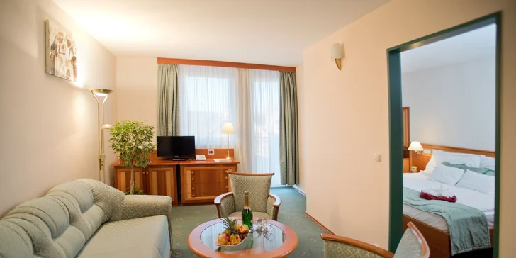 Rodinný apartmán (2+2) je vhodný pre rodiny s 2 alebo 3 deťmi.