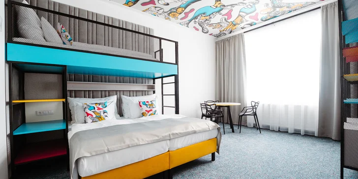 Apartmány jsou moderně zařízené. 