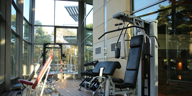 Kedykoľvek môžete navštíviť fitnes.