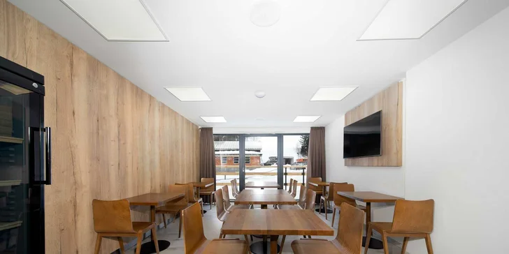 Club a lounge můžete využívat kdykoli.