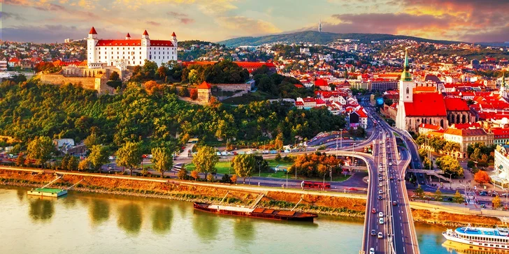 Pobyt v Hoteli Modena*** Bratislava s raňajkami alebo polpenziou a privátnym wellness