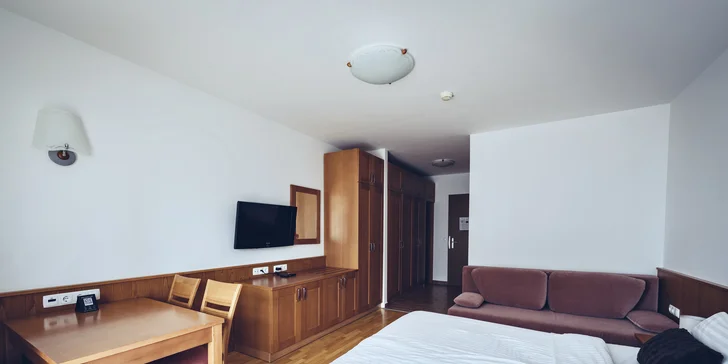 Izby Deluxe sú až pre 3 dospelé osoby.