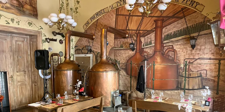 Restaurace se pyšní vlastním minipivovarem, určitě ochutnejte.