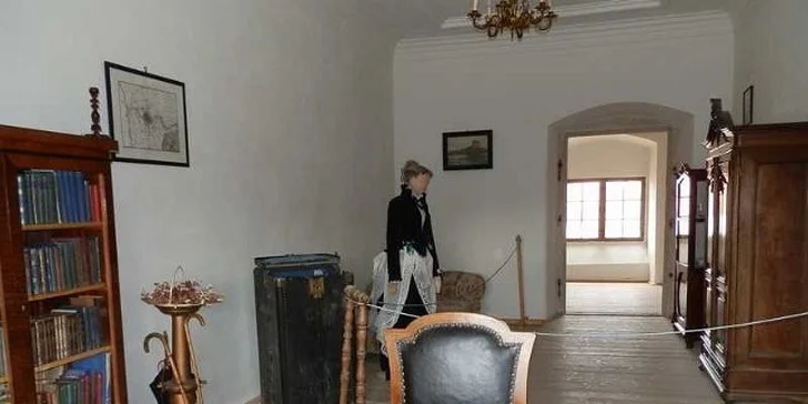 S průvodcem se vypravíte na prohlídku první zámecké trasy.