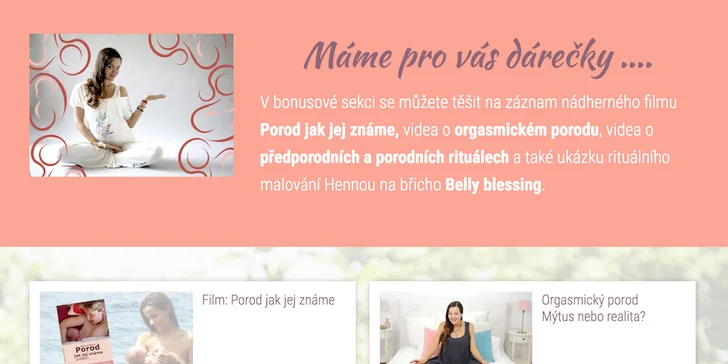 Komplexní online program Ecstatic Mama propojuje odborné informace, praktickou přípravu i hlubší práci s emocemi. 
