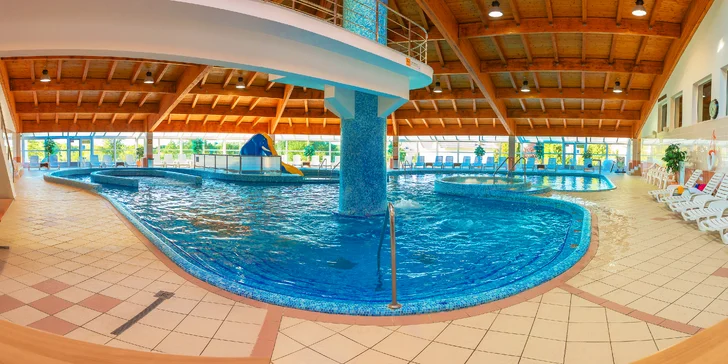Ve wellness jsou i dvě sauny.