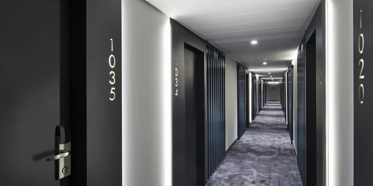 Pokoje Executive se nacházejí v nejvyšších patrech hotelu.