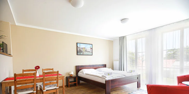 V nabídce jsou i apartmány pro celou rodinu.