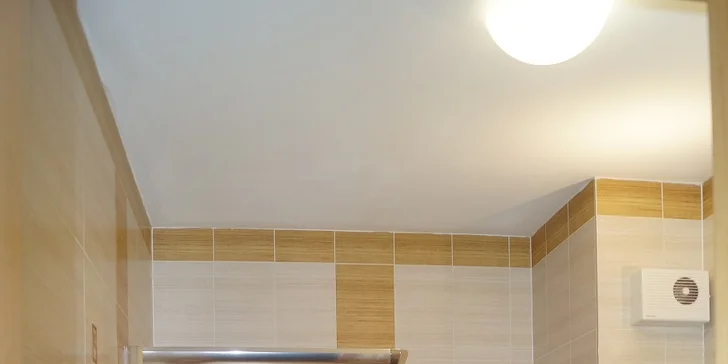 Samozřejmostí je vlastní koupelna u každého apartmánu.