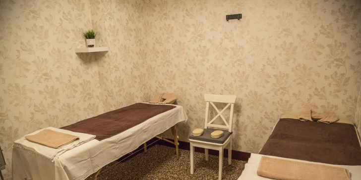 Dopřejete si i masáž? Budete ji mít za polovic.