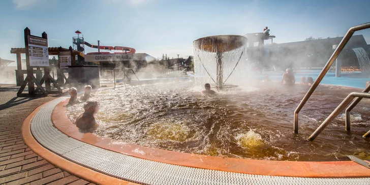V rámci balíčku můžete využít i slevu 20% na vstup do aquaparku.
