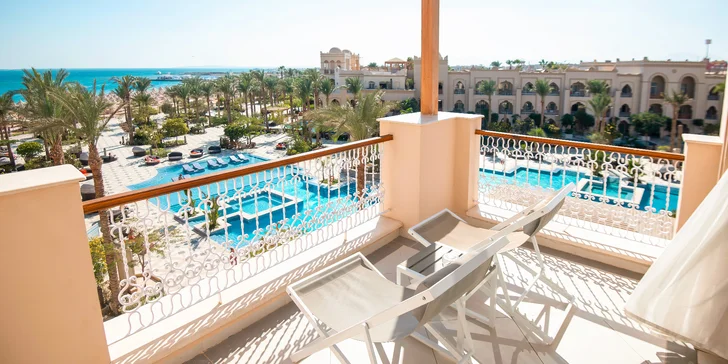 Zájezd do Egypta: 5* hotel The Grand Palace v Hurghadě jen pro dospělé, bazény a all inclusive