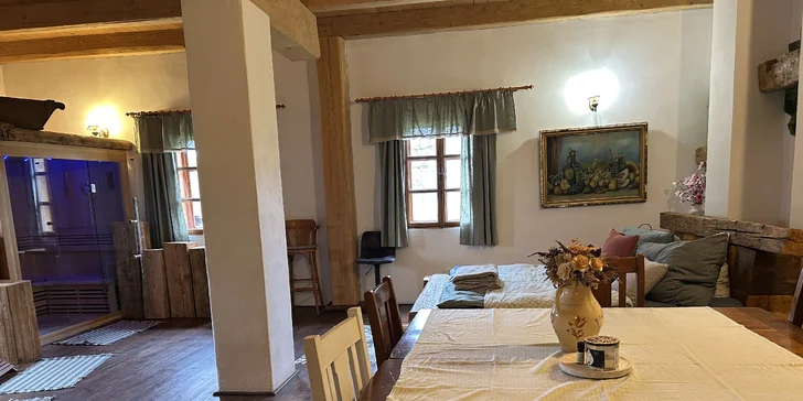 Apartmán má vlastní kuchyňský kout.