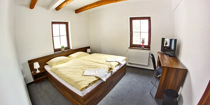 Přivítá vás nově zrekonstruovaný Penzion Studánka. 
