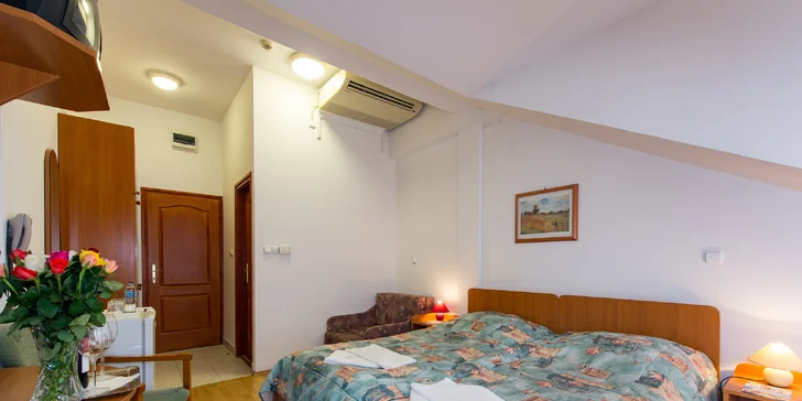 Sami si vyberete, jestli budete odpočívat v luxusnějším apartmánu či pokoji Superior, nebo vám bude dobře v pokoji či apartmánu Classic.