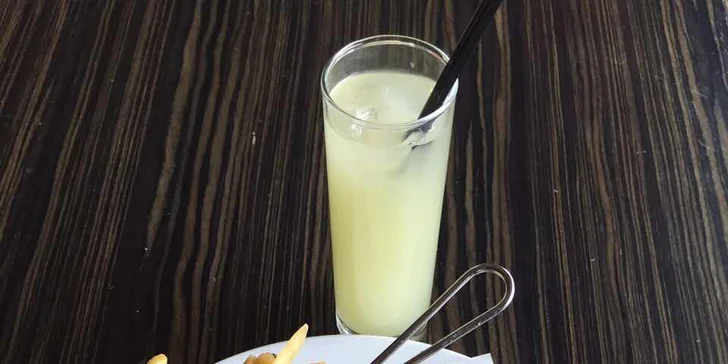 Limonádu si vyberete z denní nabídky. 