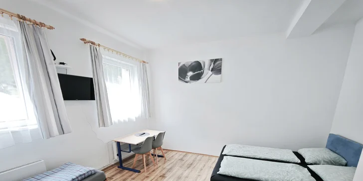 Samozřejmostí je vlastní koupelna.