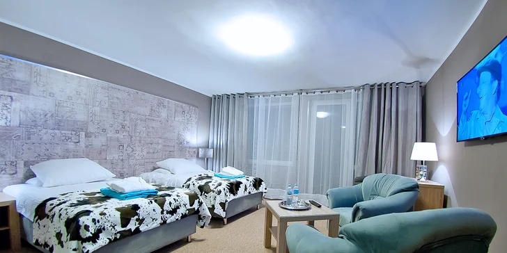 Chybět nebude ani balkon nebo set na přípravu kávy a čaje.