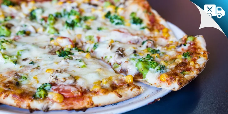 Pizza s talianskou receptúrou. Aj donáška!