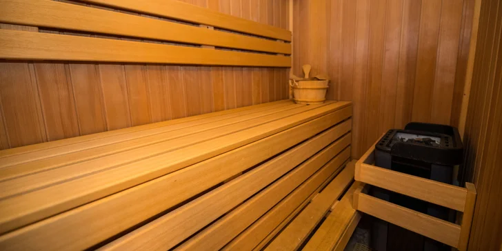 V penzionu je prostor i po relax – najdete tu totiž saunu pro 3 osoby. 