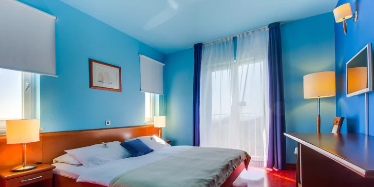 Připravené pro vás budou pokoje s balkonem či terasou.