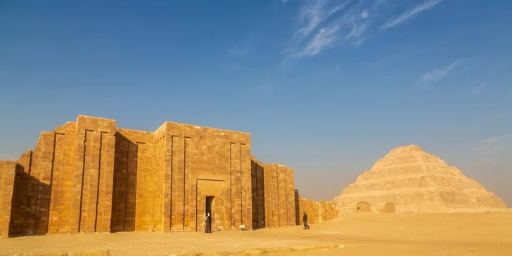 Na vlastní oči poznáte krásy Cheopsovy, Cháfreho i Menkaureho pyramidy.
