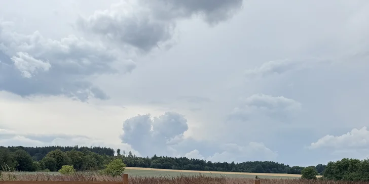 Upečte si buřty na ohni.