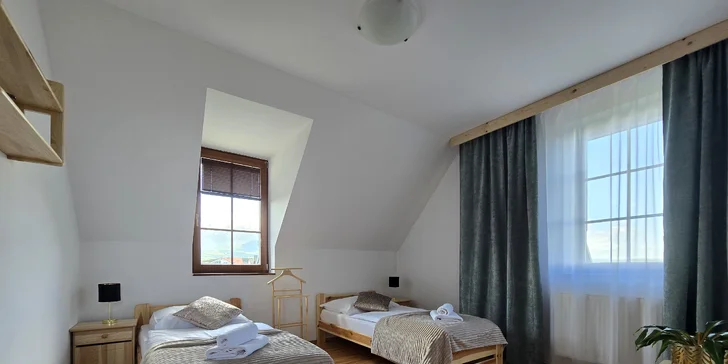 Rodinná izba s dvoma spálňami