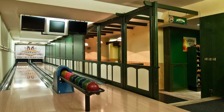 V Bowling music bar Slovan bude 1 dráha jen vaše na 60 nebo 120 min. 