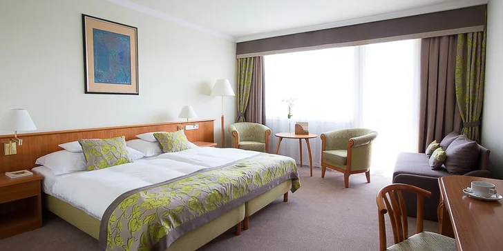 Elegantní hotel s parádním zázemím nabízí hned několik typů pokojů, kde si můžete užít skvělou dovolenou.