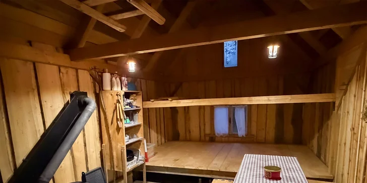 Vezměte si s sebou karimatky a spacáky. 