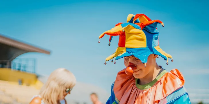 Také si užijte fůru zábavy ve společnosti maskotů a animátorů.