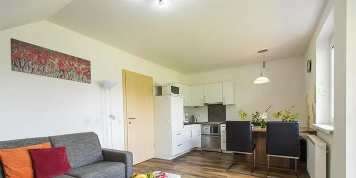 Apartmány ve Schladmingu jsou určené pro 4 osoby.