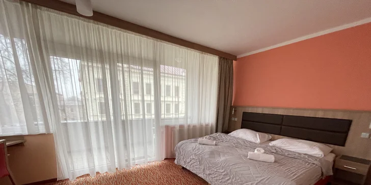 Zvolit můžete i variantu pobytu v prostorném apartmá.