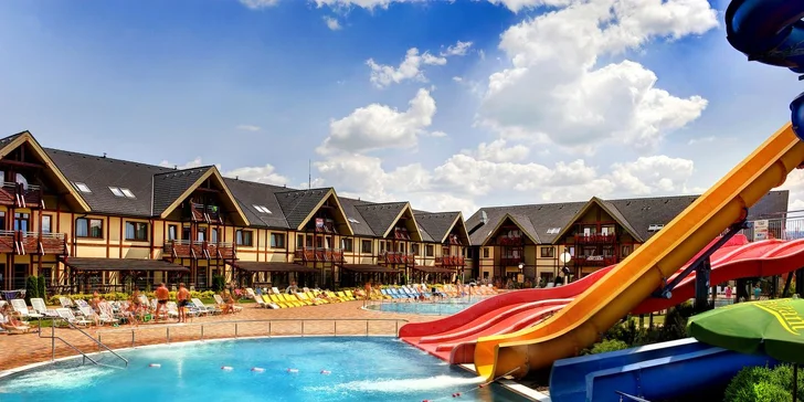 Nezapomeňte využít 20% slevu na celodenní neomezené vstupy do aquaparku. Děti do 5,9 let mají vstupy zdarma.