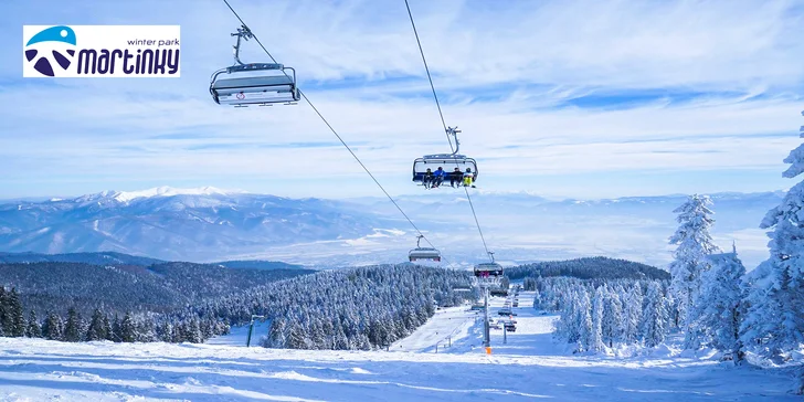 Celodenný skipas vo výnimočnom Winter Park Martinky na Martinských holiach