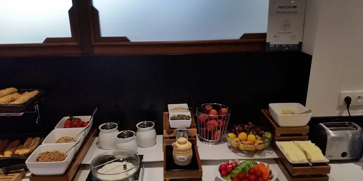Každý den začnete vydatnou snídaní.