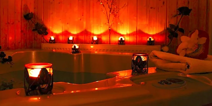 Privátny wellness pre 2 osoby + vodná fajka + nápoj