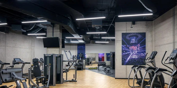 Do fitness máte neomezený vstup. 