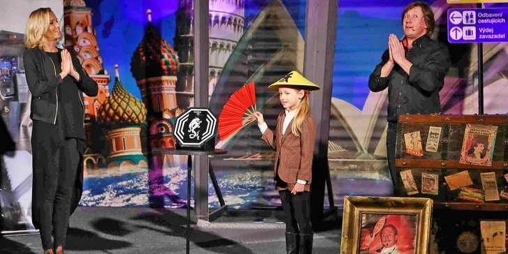 Děti se mohou aktivně účastnit přímo na jevišti.